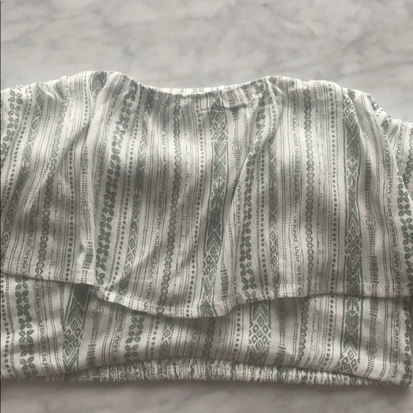 Geoprint Flounce Top - Picture 2 of 4